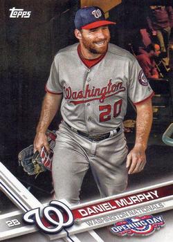 2017 Topps Opening Day #103 Daniel Murphy Front