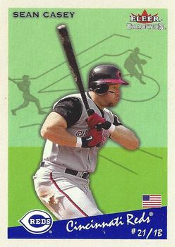 2002 Fleer Tradition Update - 2002 Fleer Tradition Glossy #353 Sean Casey  Front