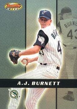 2000 Bowman's Best #105 A.J. Burnett Front