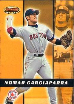 2000 Bowman's Best #1 Nomar Garciaparra Front