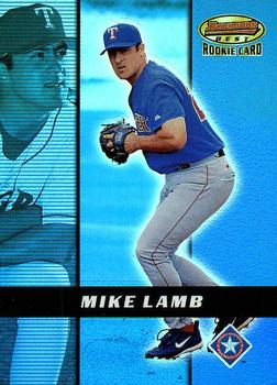 2000 Bowman's Best #163 Mike Lamb Front
