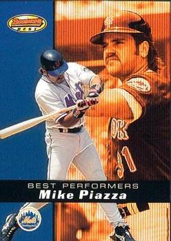 2000 Bowman's Best #97 Mike Piazza Front