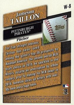 2016 Topps Update - Walmart Retail Exclusive Rookies #W-8 Jameson Taillon Back