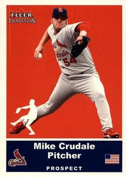 2002 Fleer Tradition Update - Glossy #U2 Mike Crudale  Front