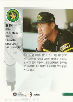 1999 Teleca Premium #2 Kyung-Ki Kim Back