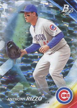 2016 Bowman Platinum - Ice #34 Anthony Rizzo Front