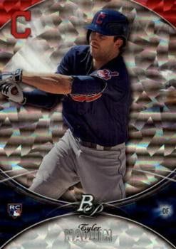 2016 Bowman Platinum - Ice #46 Tyler Naquin Front