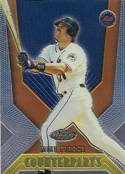 2000 Finest #270 Mike Piazza / Eric Munson Front