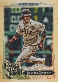 2017 Topps Gypsy Queen #99 Brandon Crawford Front
