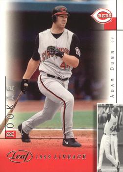 2002 Leaf - Lineage #17 Adam Dunn Front