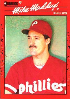 1990 Donruss #312 Mike Maddux Front