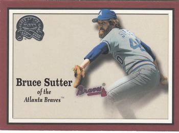 2000 Fleer Greats of the Game #17 Bruce Sutter Front