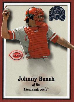 2000 Fleer Greats of the Game #19 Johnny Bench Front