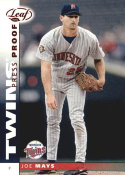 2002 Leaf - Press Proofs Red #31 Joe Mays  Front