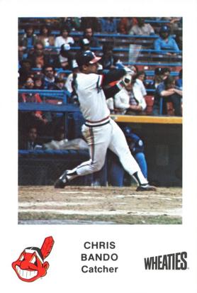 1983 Wheaties Cleveland Indians #NNO Chris Bando Front