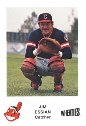 1983 Wheaties Cleveland Indians #NNO Jim Essian Front