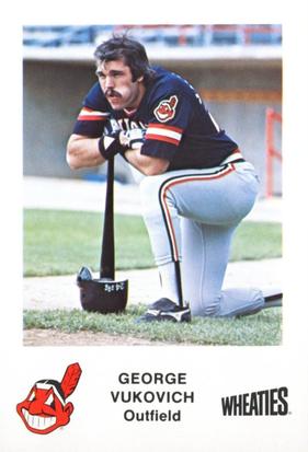 1983 Wheaties Cleveland Indians #NNO George Vukovich Front