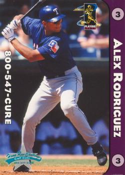 2001 Cap Cure Home Run Challenge #NNO Jay Bell / Alex Rodriguez Back