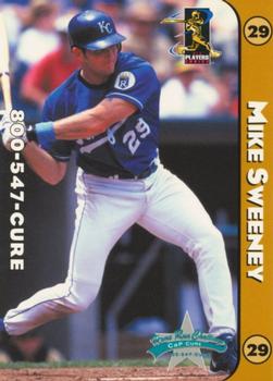 2001 Cap Cure Home Run Challenge #NNO Derek Jeter / Mike Sweeney Back