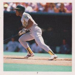 1991 Baseball's Best Record Breakers Stickers #7 Rickey Henderson Front