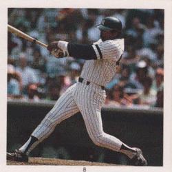 1991 Baseball's Best Record Breakers Stickers #8 Reggie Jackson Front
