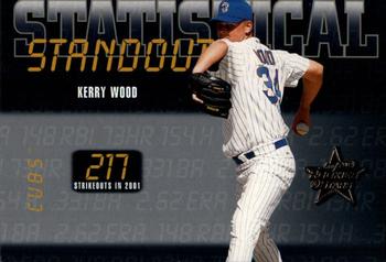 2002 Leaf Rookies & Stars - Statistical Standouts #SS-26 Kerry Wood  Front