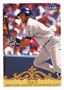 2000 Fleer Tradition #443 ALCS (Yankees/Red Sox) Front