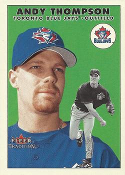 2000 Fleer Tradition Update #U98 Andy Thompson Front