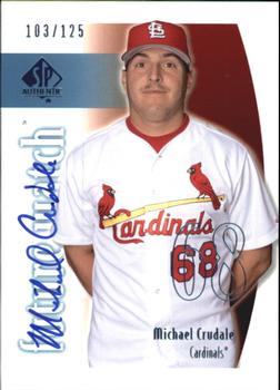 2002 SP Authentic - Limited #140 Mike Crudale Front