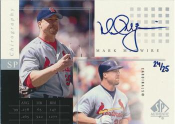 2002 SP Authentic - Signed Big Mac #MM2 Mark McGwire Front