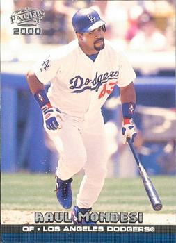 2000 Pacific #221 Raul Mondesi Front