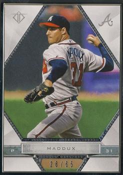 2016 Topps Transcendent Collection #40 Greg Maddux Front