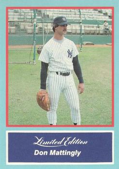 1988 CMC Don Mattingly Baseball Card Kit #3 Don Mattingly Front