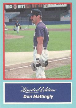 1988 CMC Don Mattingly Baseball Card Kit #12 Don Mattingly Front