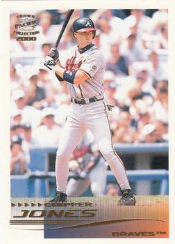 2000 Pacific Crown Collection #22 Chipper Jones Front