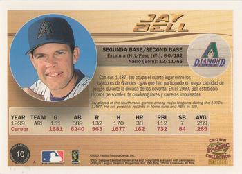 2000 Pacific Crown Collection #10 Jay Bell Back