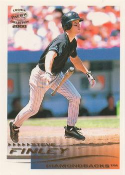 2000 Pacific Crown Collection #13 Steve Finley Front