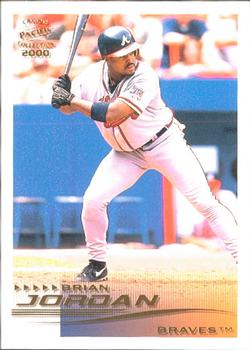 2000 Pacific Crown Collection #23 Brian Jordan Front