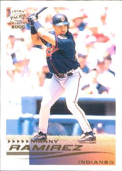 2000 Pacific Crown Collection #81 Manny Ramirez Front
