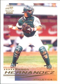 2000 Pacific Crown Collection #201 Ramon Hernandez Front