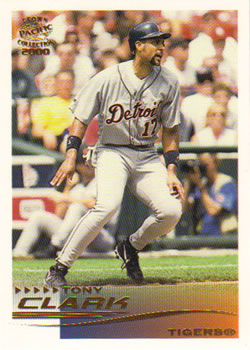 2000 Pacific Crown Collection #97 Tony Clark Front