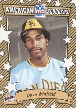 2002 Topps American Pie Spirit of America - American Sluggers Gold #AS-DW Dave Winfield Front