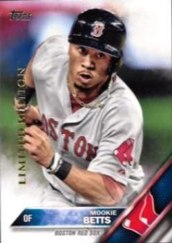 2016 Topps - Limited #84 Mookie Betts Front