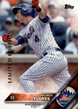 2016 Topps - Limited #86 Wilmer Flores Front