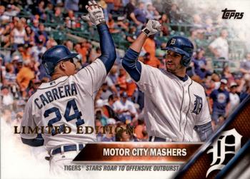 2016 Topps - Limited #94 Miguel Cabrera / J.D. Martinez Front