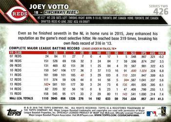 2016 Topps - Limited #426 Joey Votto Back