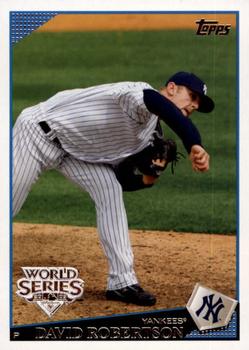 2009 Topps New York Yankees World Series #NYY17 David Robertson Front