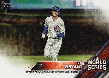 2016 Topps Chicago Cubs World Series Champions Box Set #WS-8 Kris Bryant Front