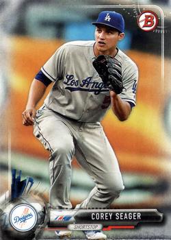 2017 Bowman #50 Corey Seager Front