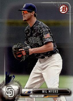 2017 Bowman #69 Wil Myers Front